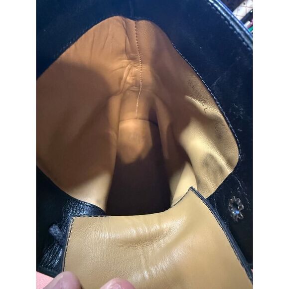 Louis Vuitton Black Leather Combat Boot Men's Sz. 8.5 - Picture 15 of 15